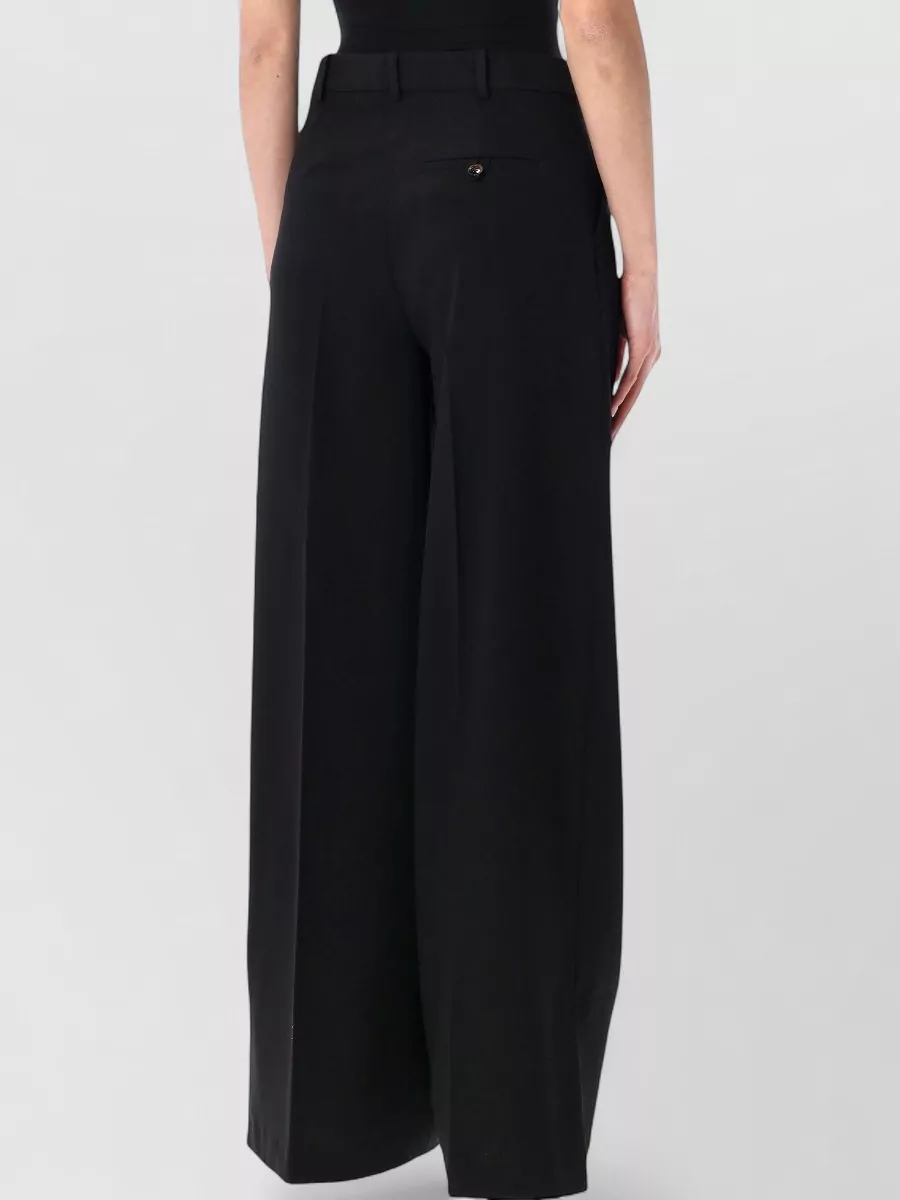The Garment Pleated Wide-Leg Trousers