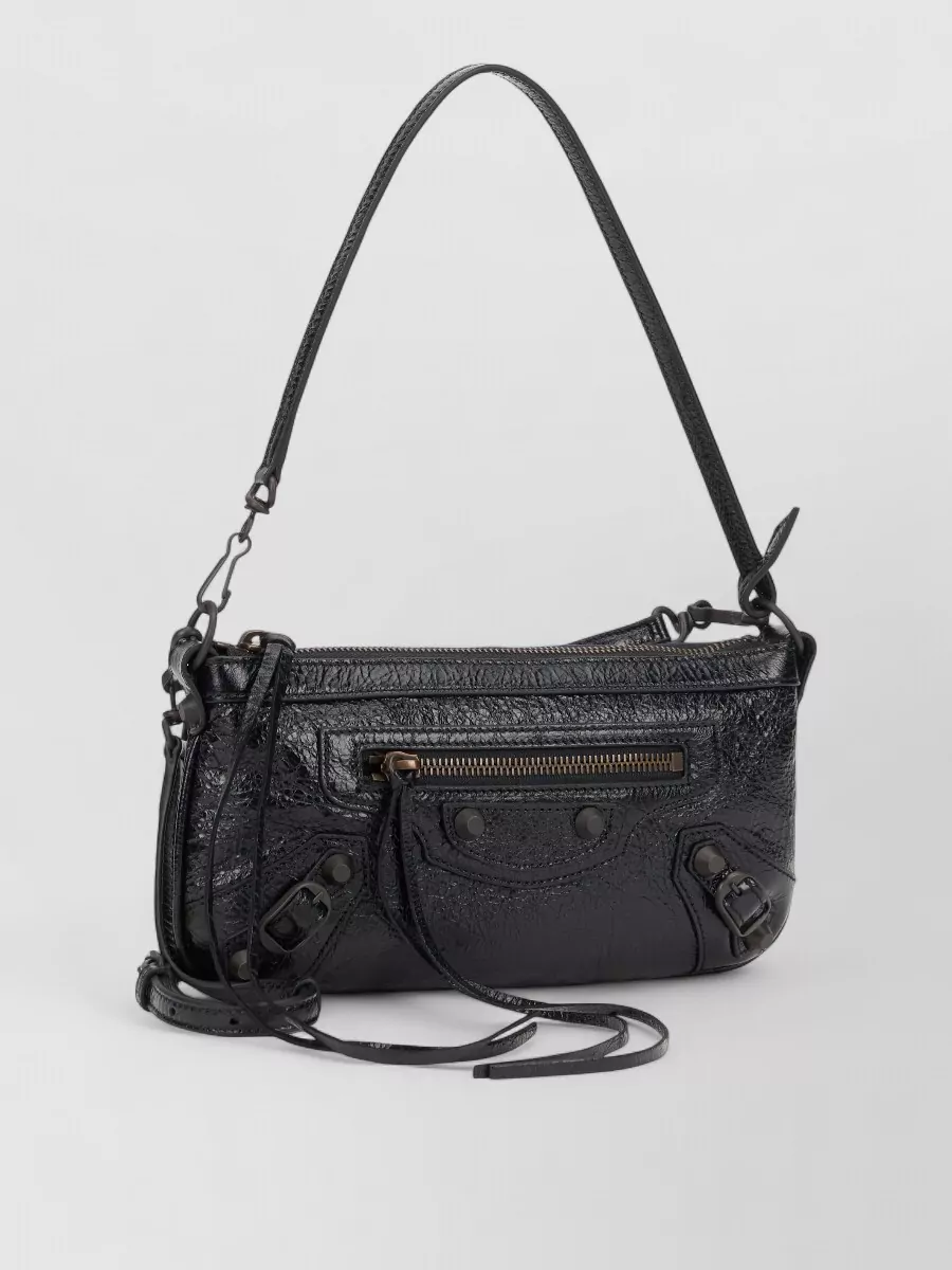 Balenciaga Le City Leather Clutch Bag
