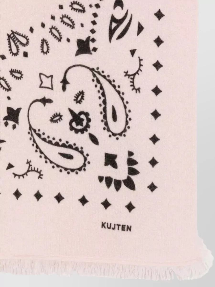 Kujten Cashmere Printed Scarf