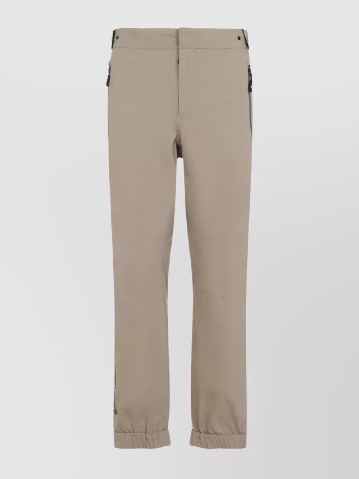 Moncler Elasticated Cuffs Zip Pockets Belt Loops