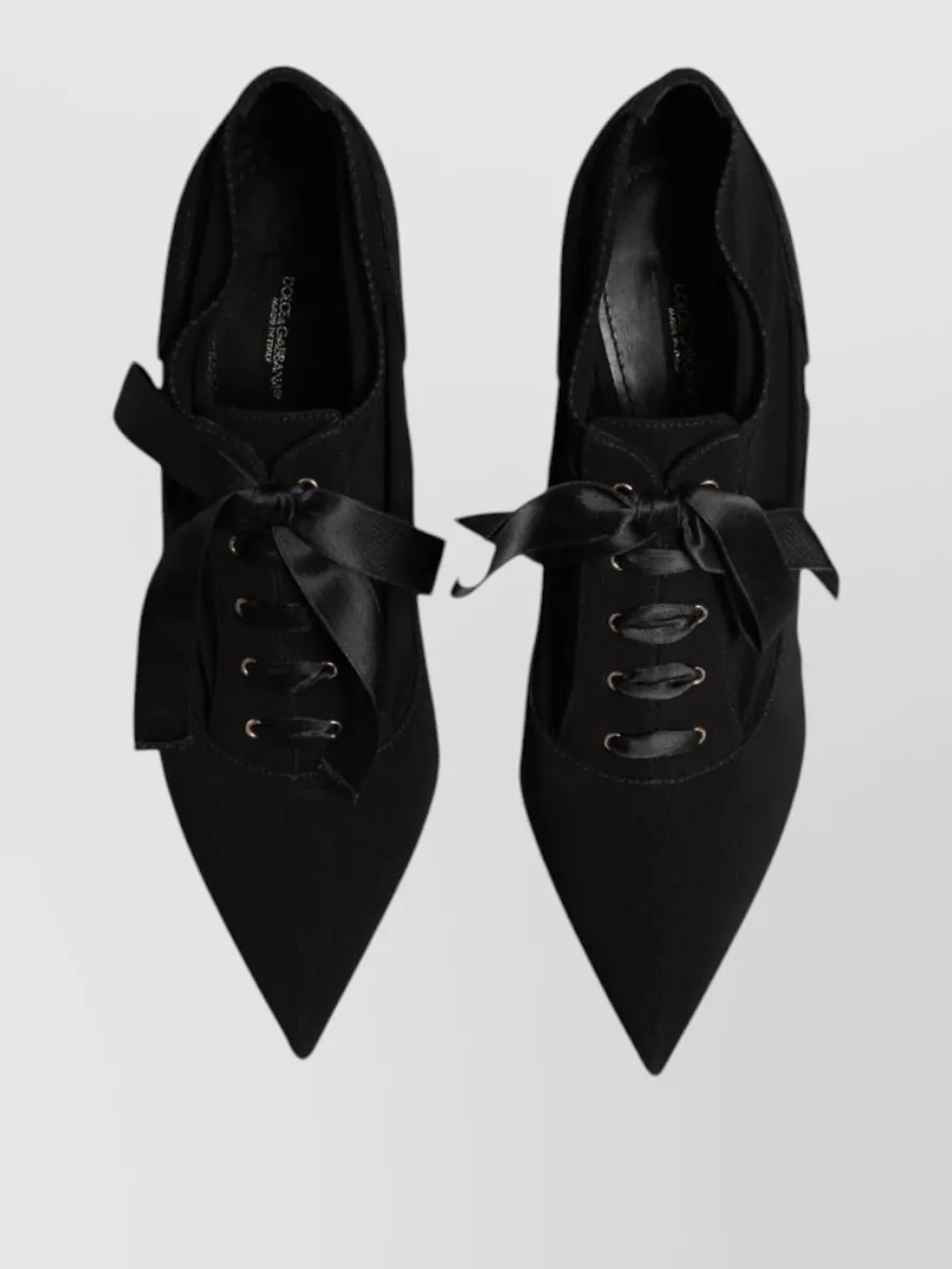 Dolce&Gabbana Lace-Up Pumps