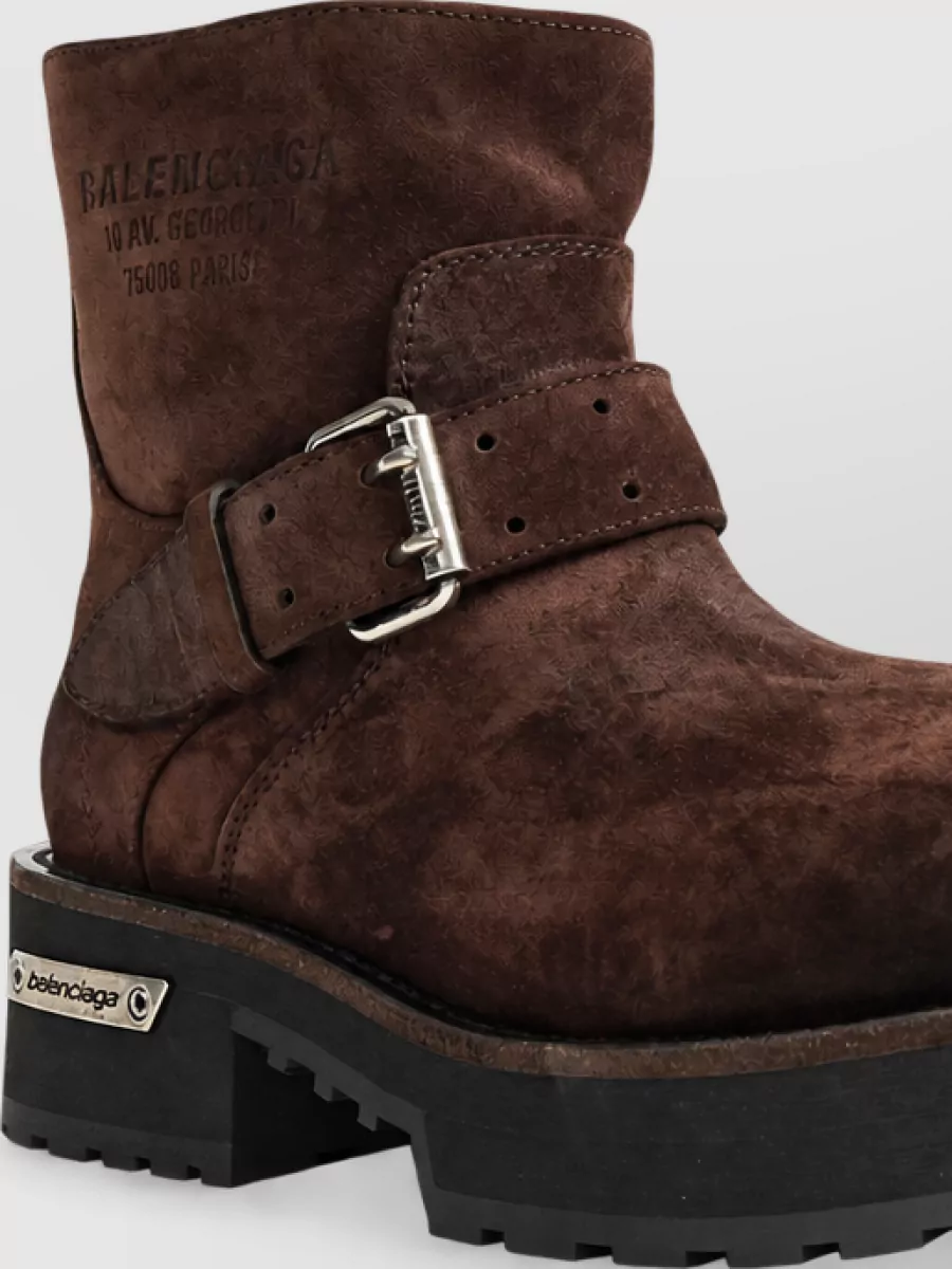 Balenciaga Calfskin Mini Venom Ankle Boots
