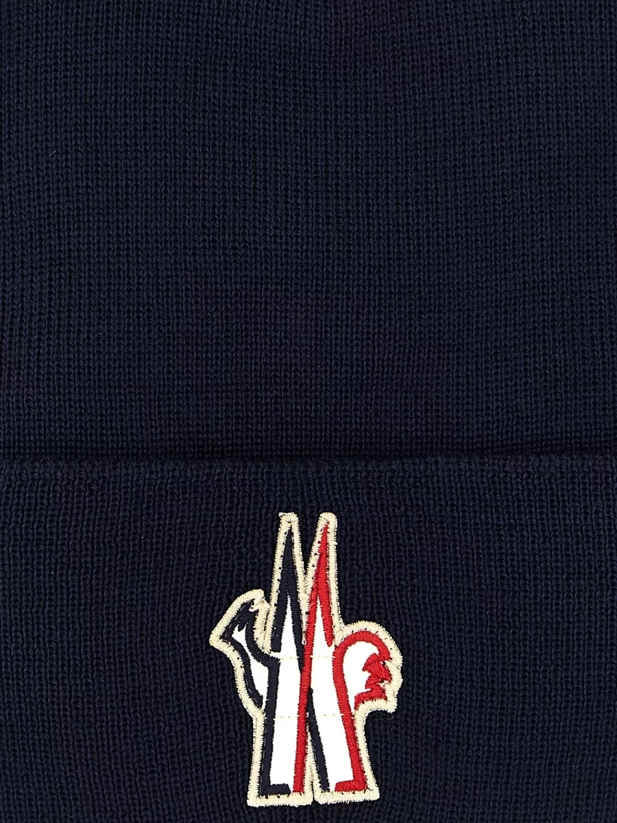 Moncler Grenoble Ribbed Wool Beanie