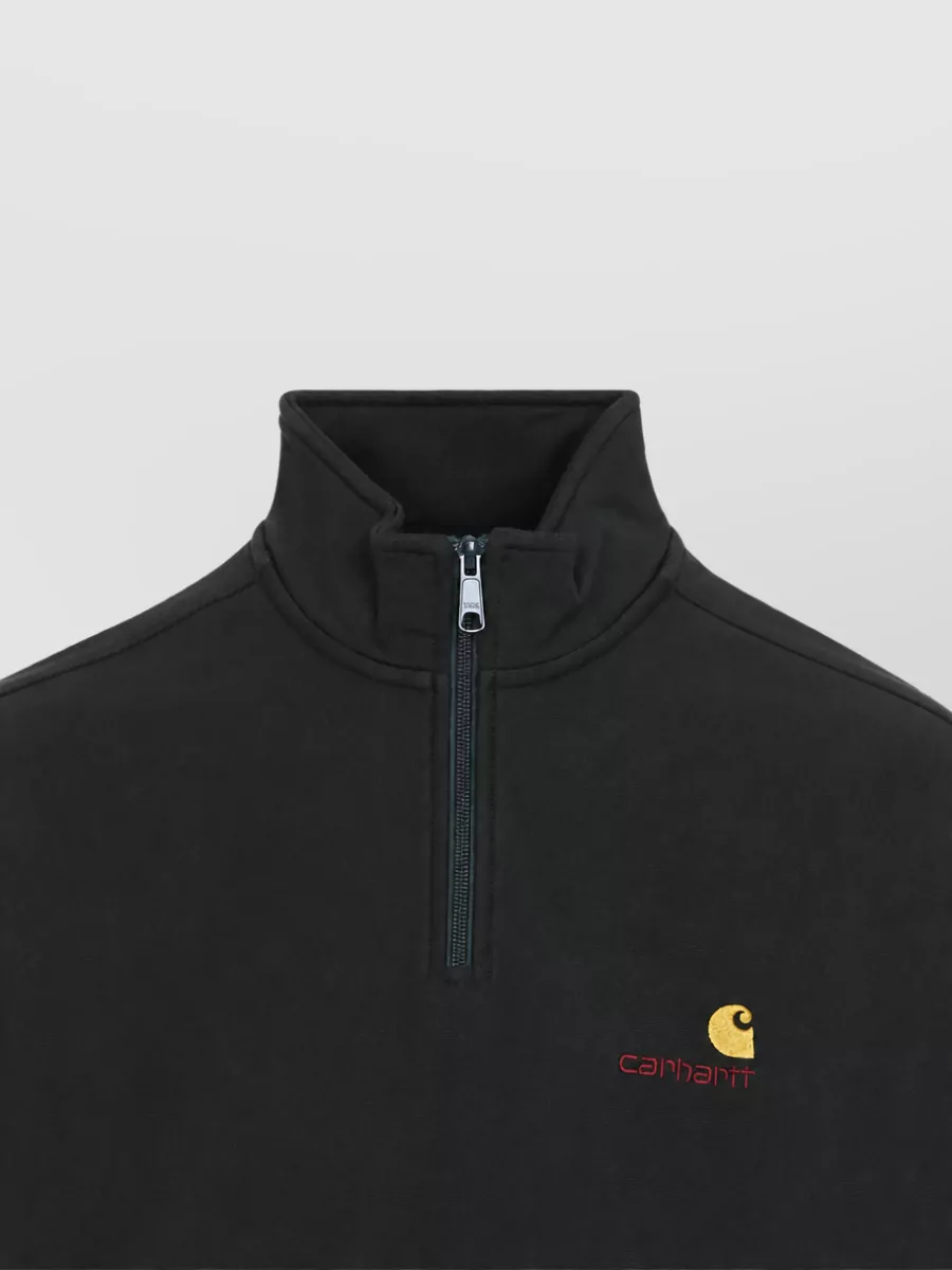 Carhartt Wip Cotton blend half zip sweatshirt