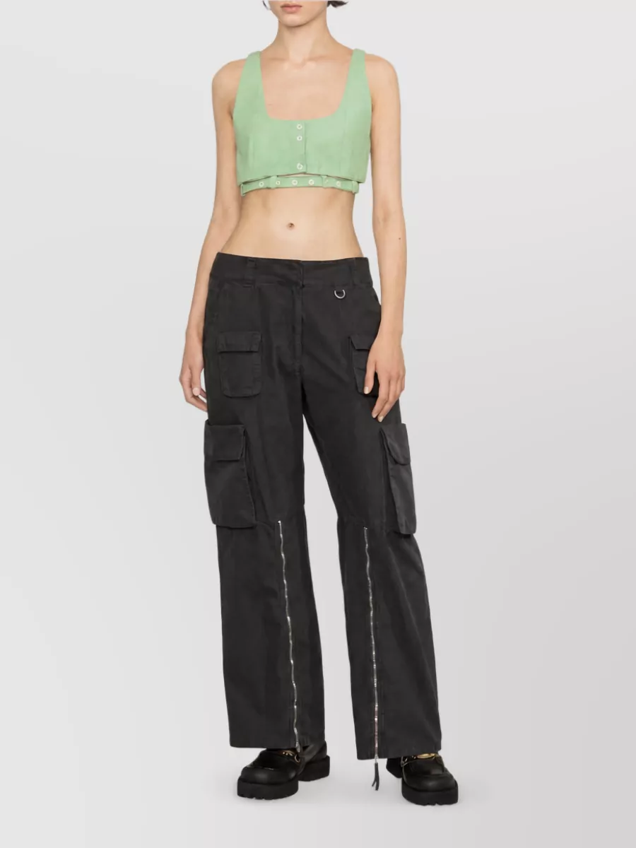 Ganni Cropped Top