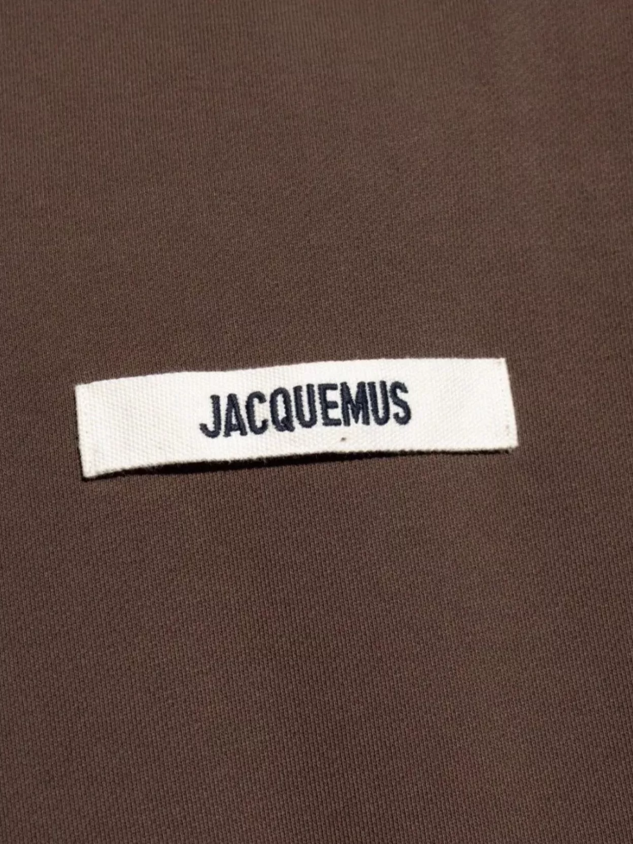 Jacquemus Gros Grain Crew Neck Sweatshirt