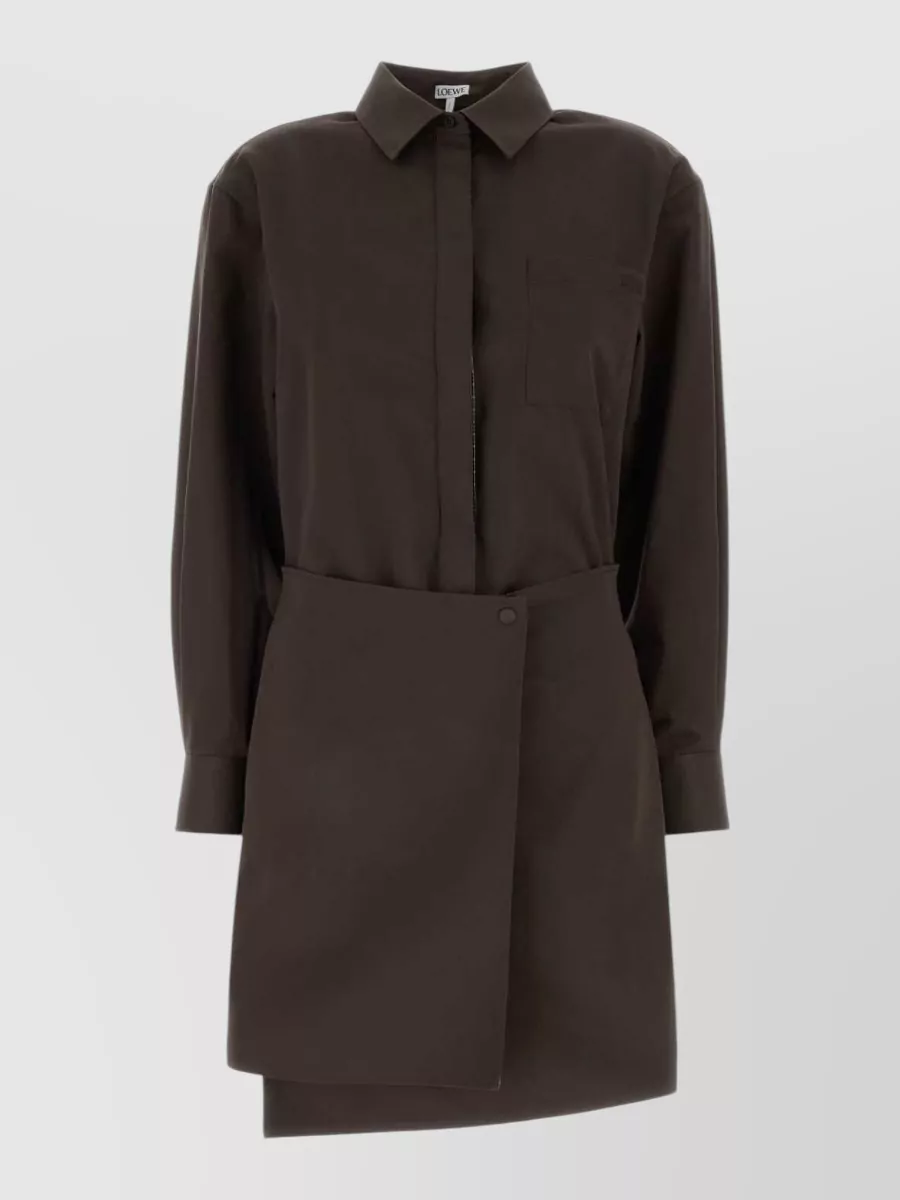 Loewe Silk Blend Mini Dress