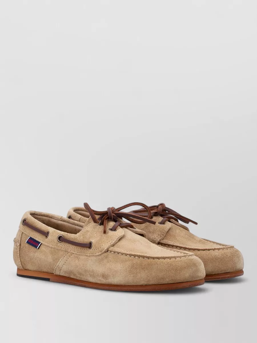Sebago suede leather boat loafers