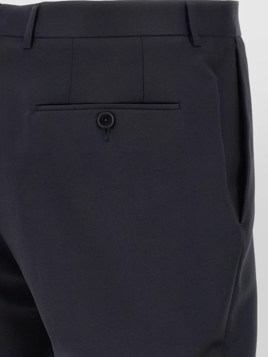 Zegna Single-Breasted Wool Mohair Suit
