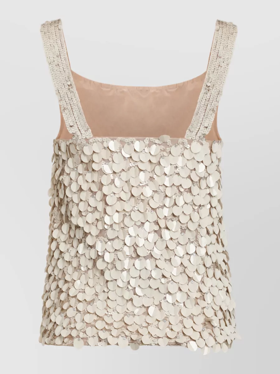 Parosh Sequin Top