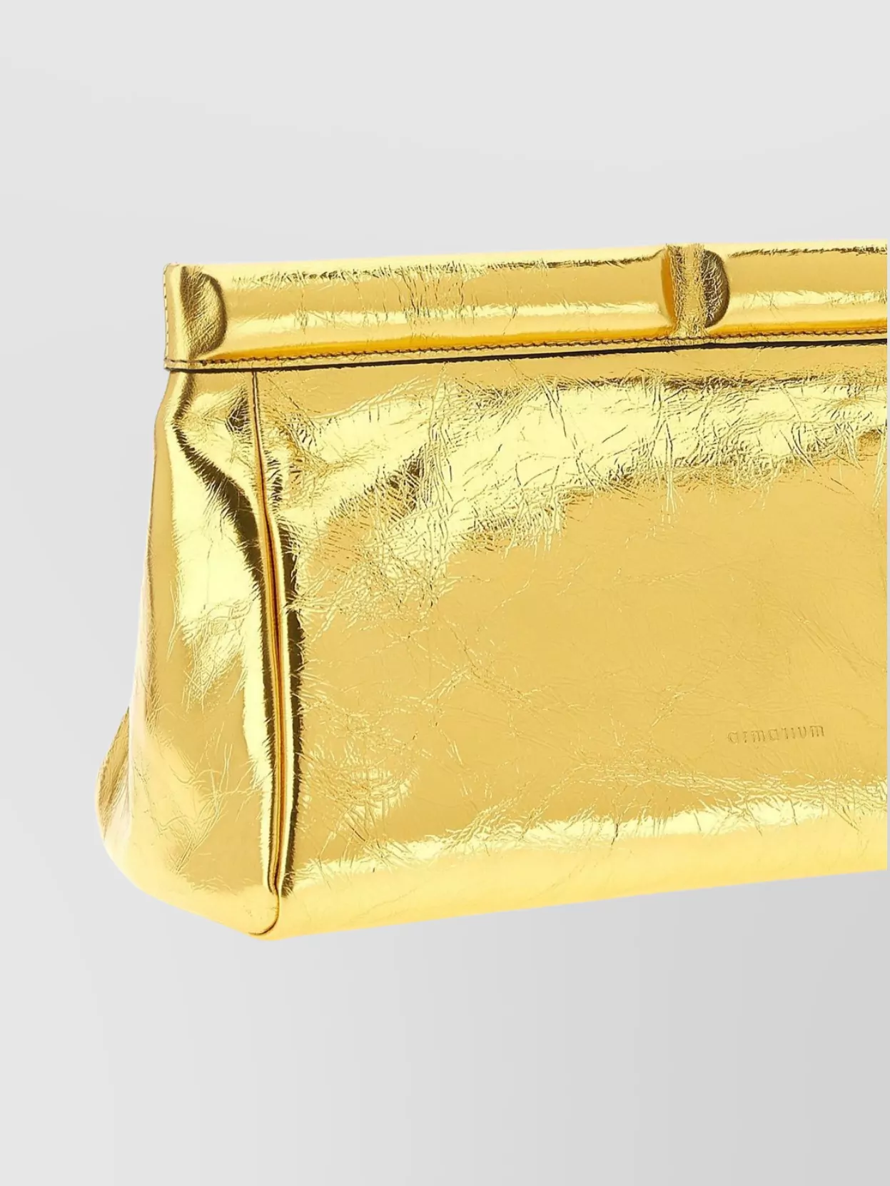Armarium Rectangular Metallic Finish Clutch Bag