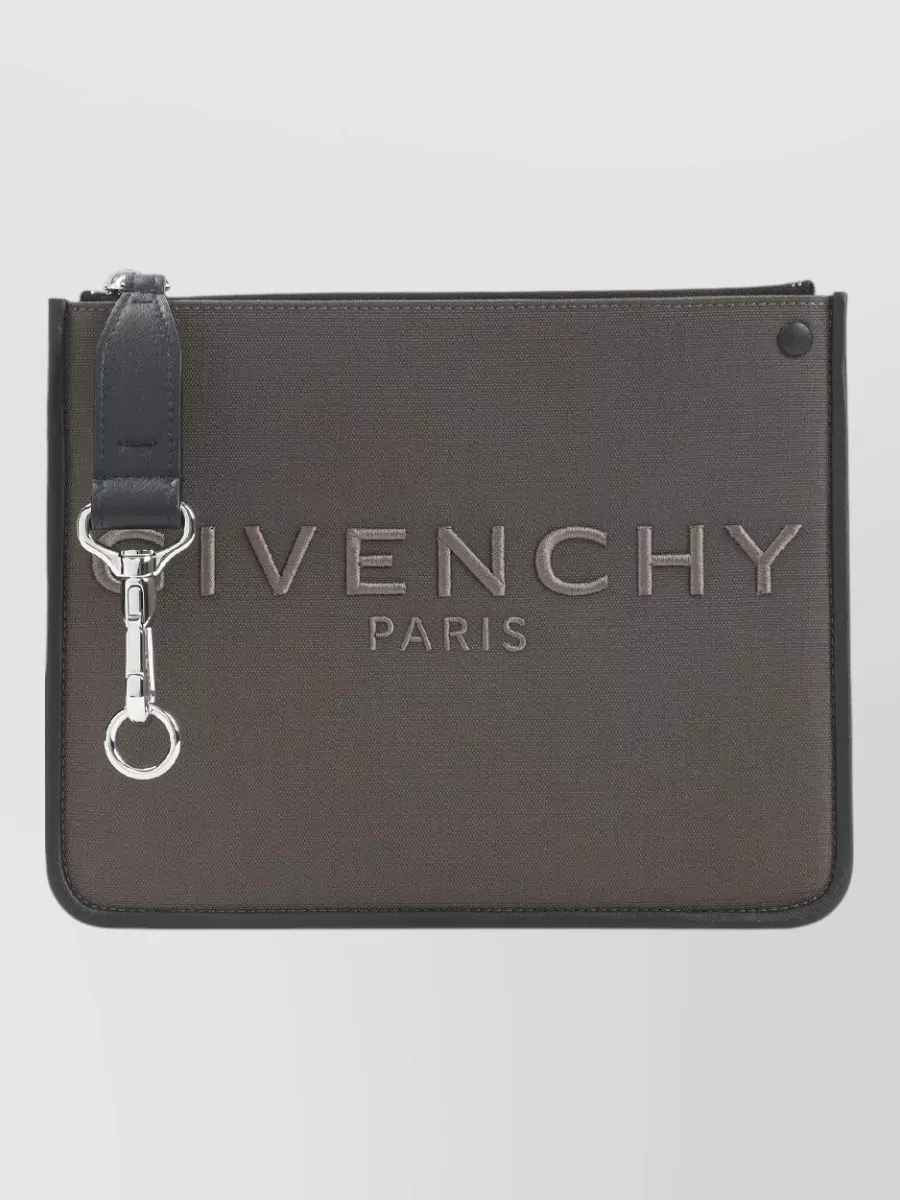 Givenchy Canvas Zipped Pouch