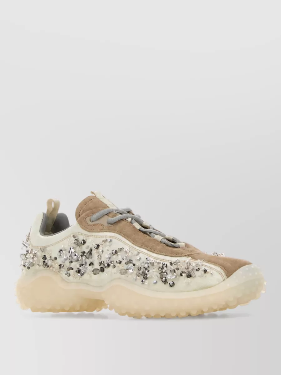 Miu Miu suede low-top sneakers