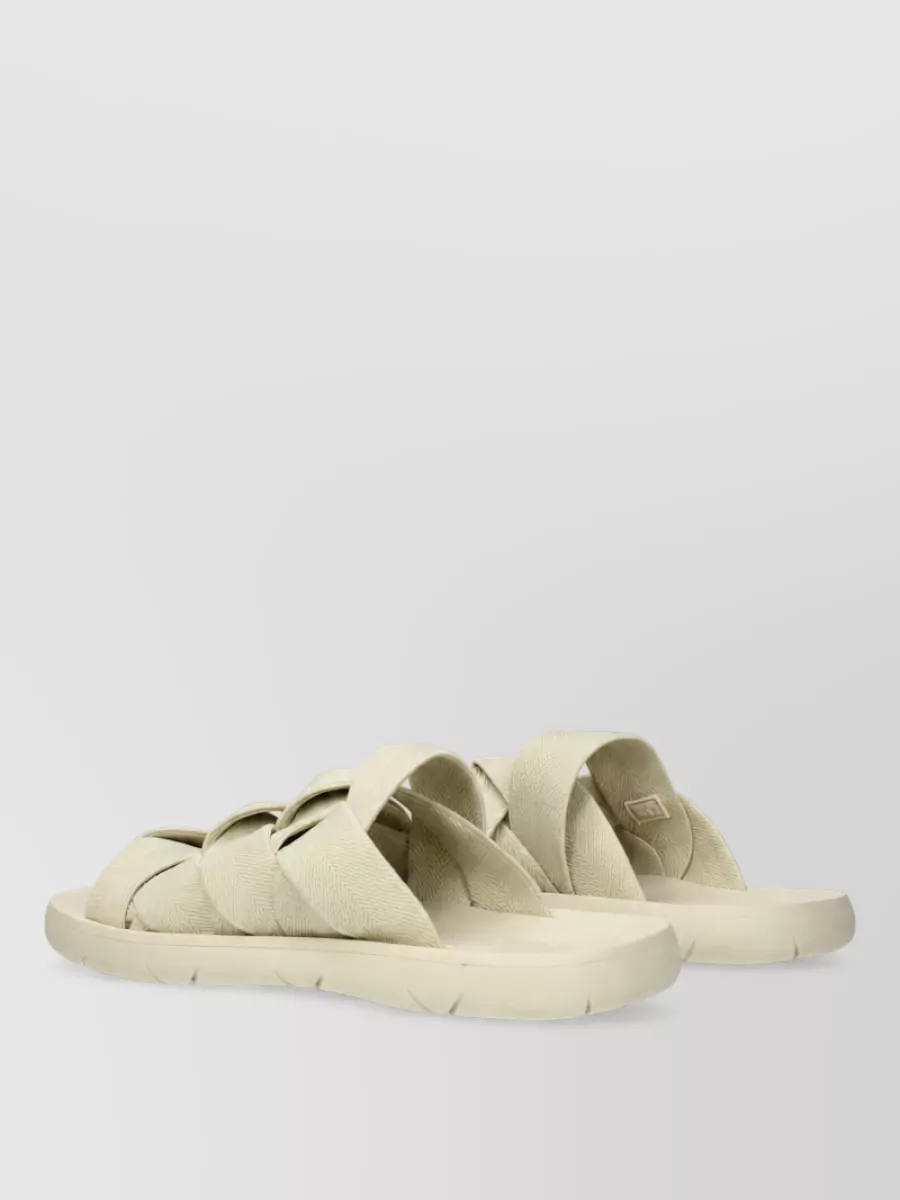 Bottega Veneta Textile Slides