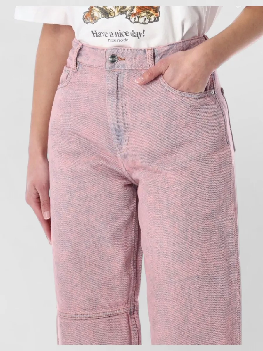 Ganni Tailored Mini Dress High Waist Pockets