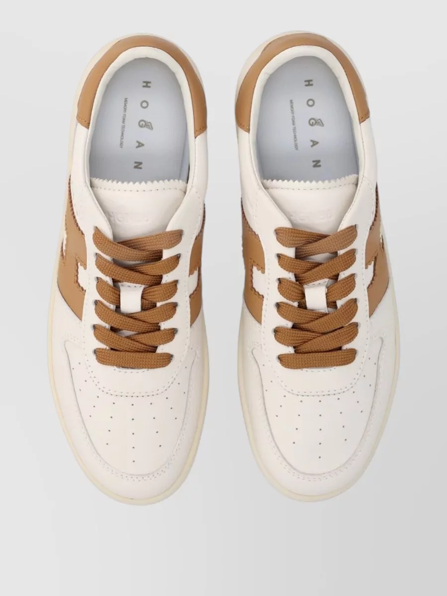 Hogan Leather Low-Top Sneakers