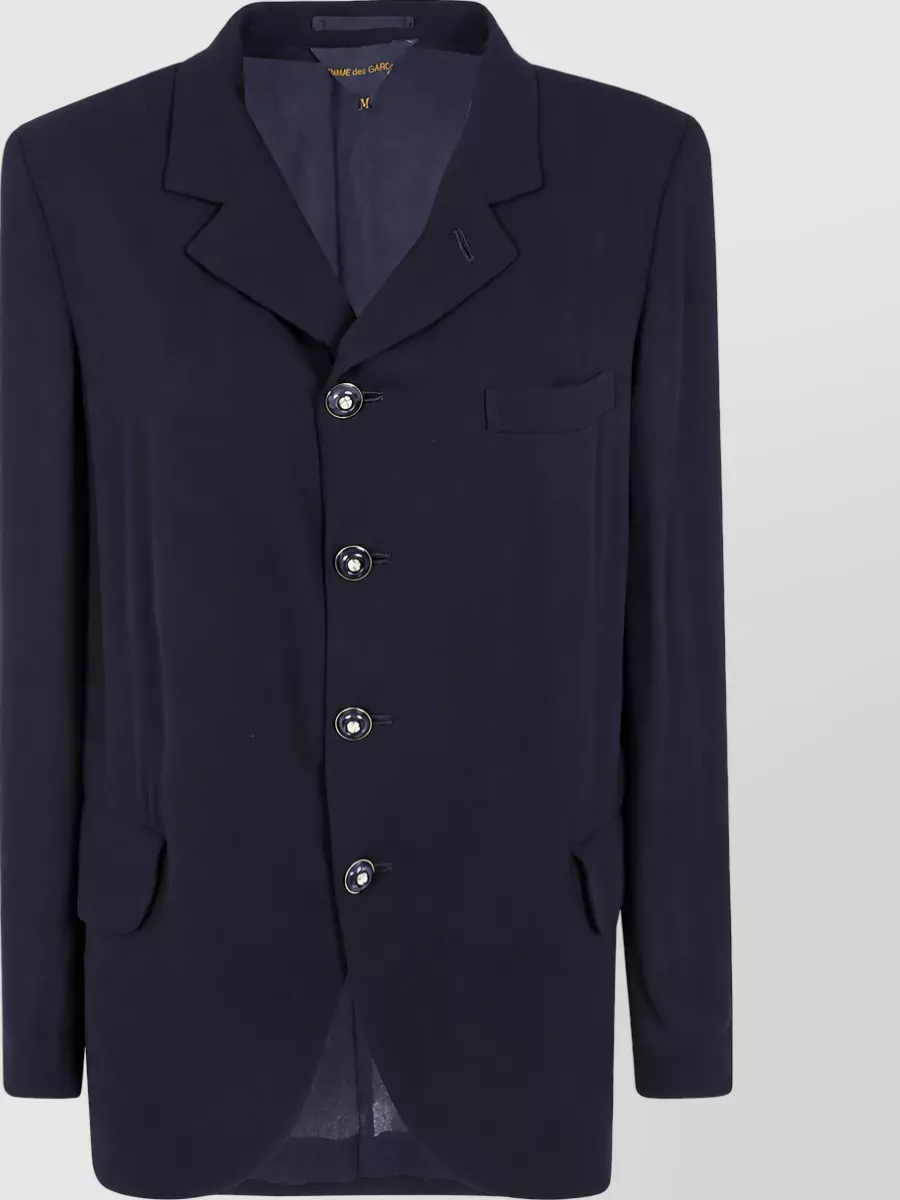Comme des Garçons rayon blazer jacket