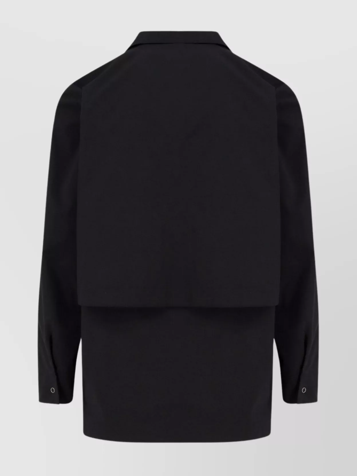 Issey Miyake Collared Front Pockets Long Sleeves Jacket In Black