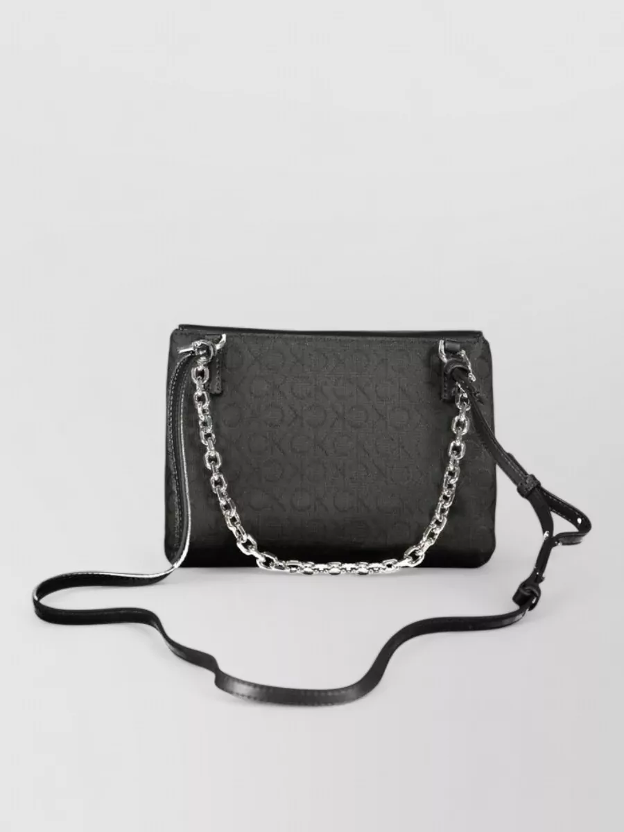 Calvin Klein monogram crossbody bag