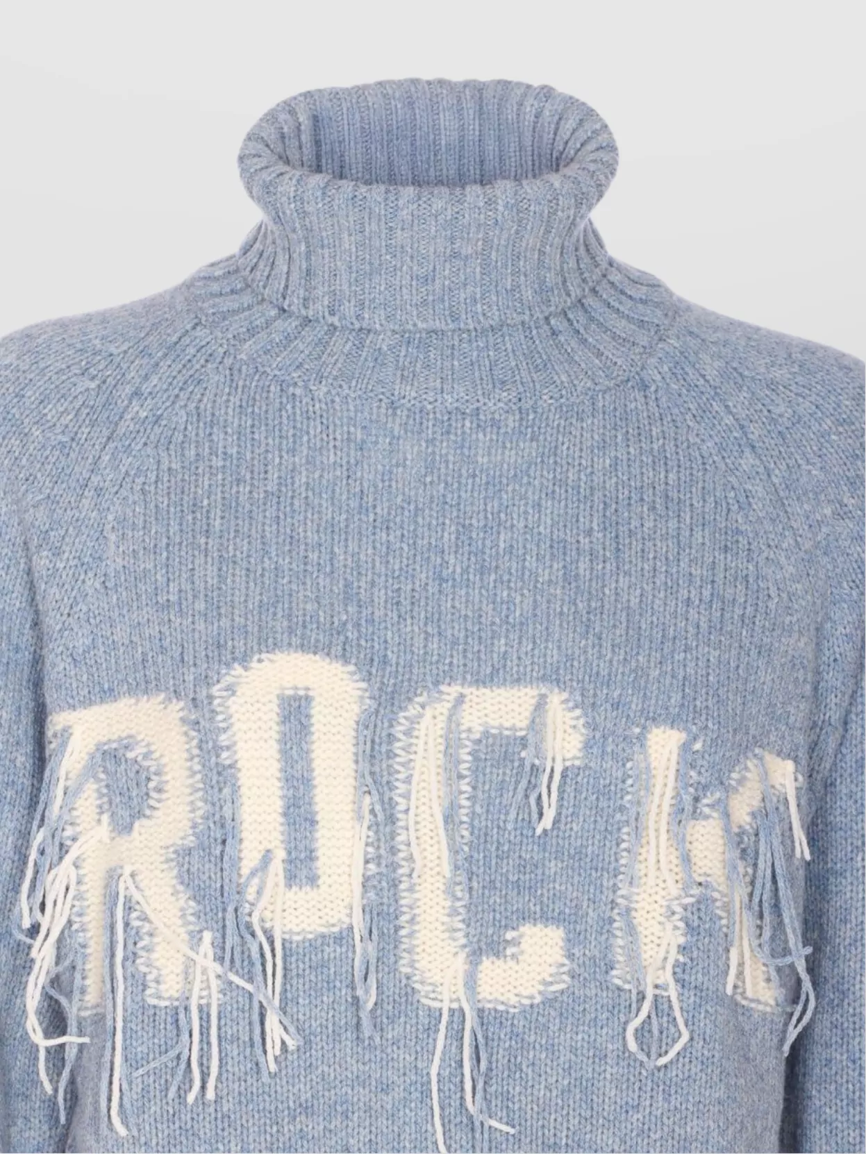 Zadig & Voltaire Knitwear High Neck Fringed Detail