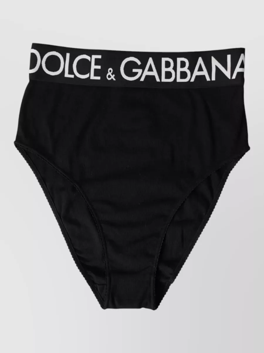 Dolce&Gabbana Cotton high-rise briefs