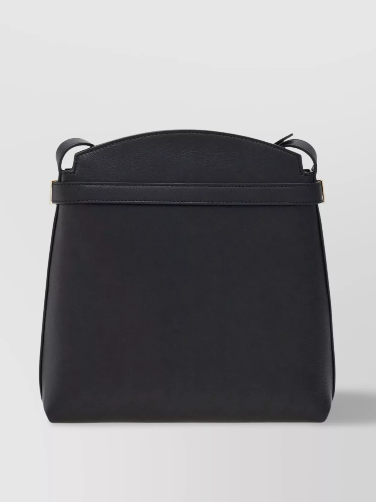 Ferragamo Calf Leather Cross-Body Bag With Top Handle