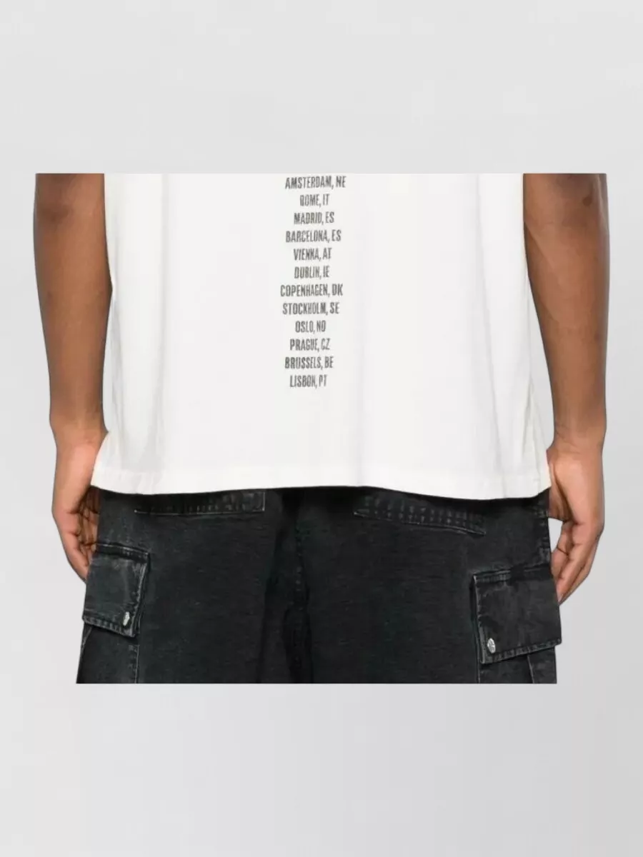 Represent Golden Tour Graphic Back Print T-Shirt