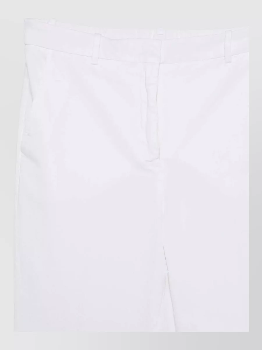Incotex Cotton-Blend Straight-Leg Trousers