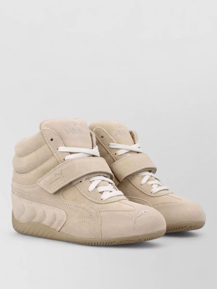 Puma Leather Wedge Boots