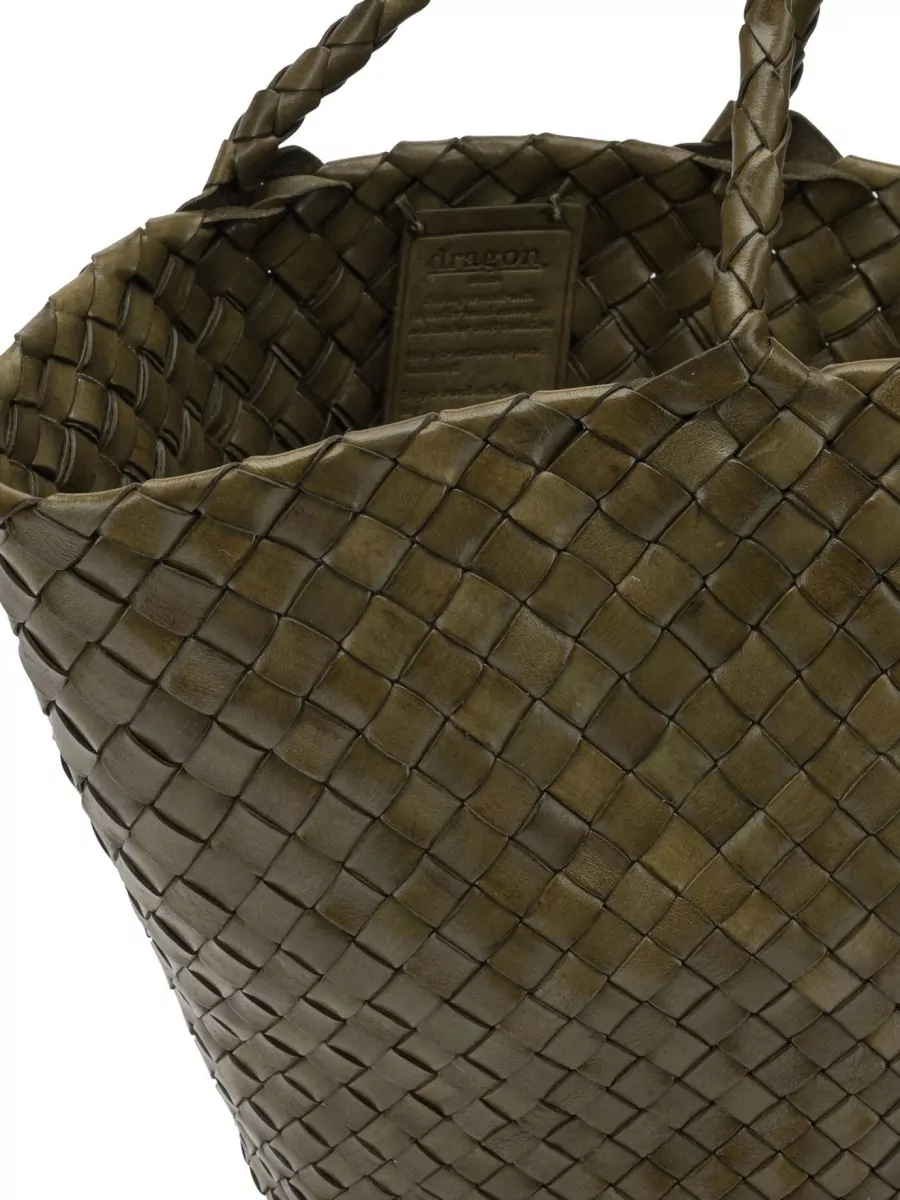 Dragon Diffusion Tote Bag Dual Handles Woven Design