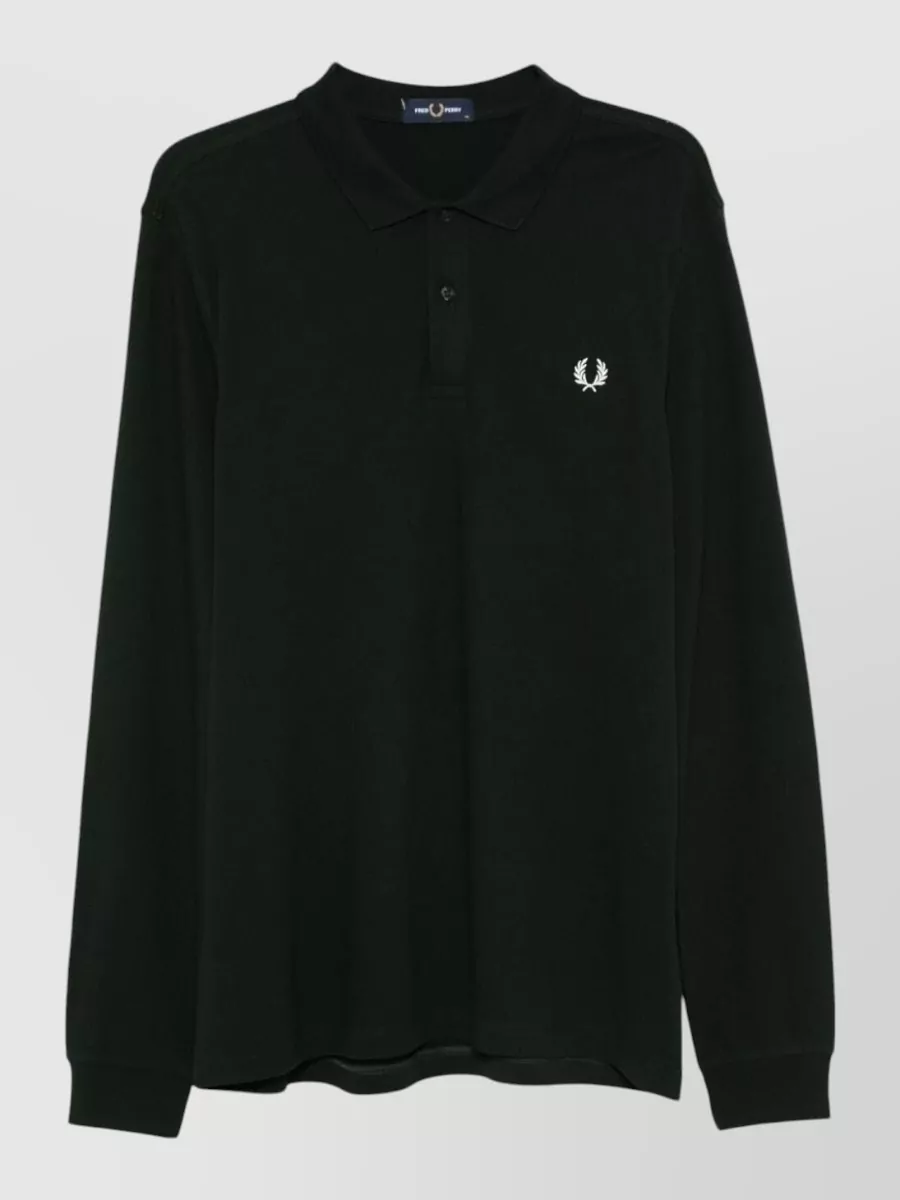 Fred Perry Long Sleeve Polo Shirt