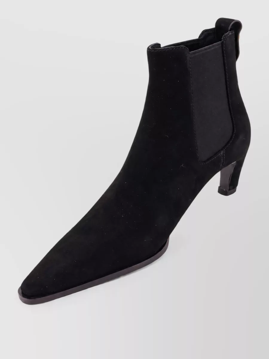 Tory Burch Suede Chelsea Ankle Boots