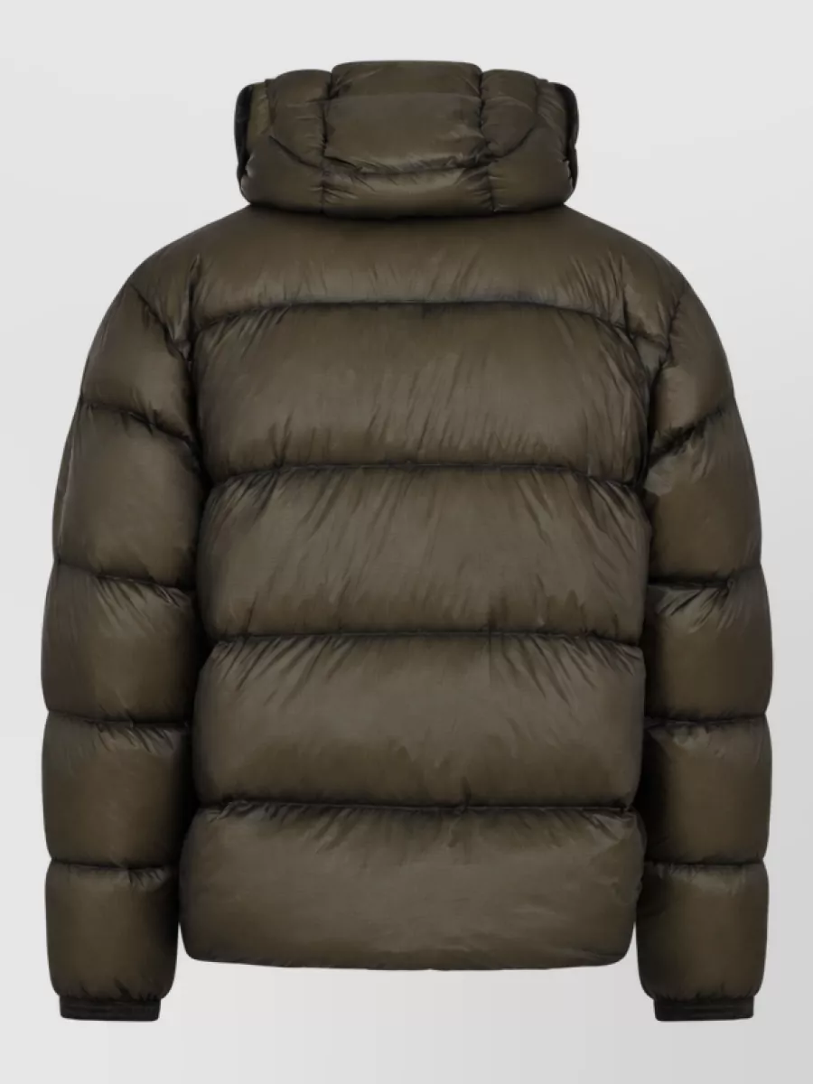 C.p. Company Down Hooded Quilted Puffer Jacket