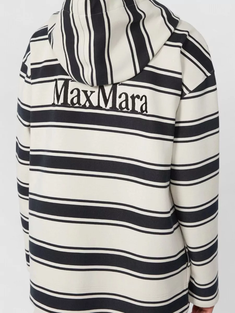S Max Mara Striped Hoodie