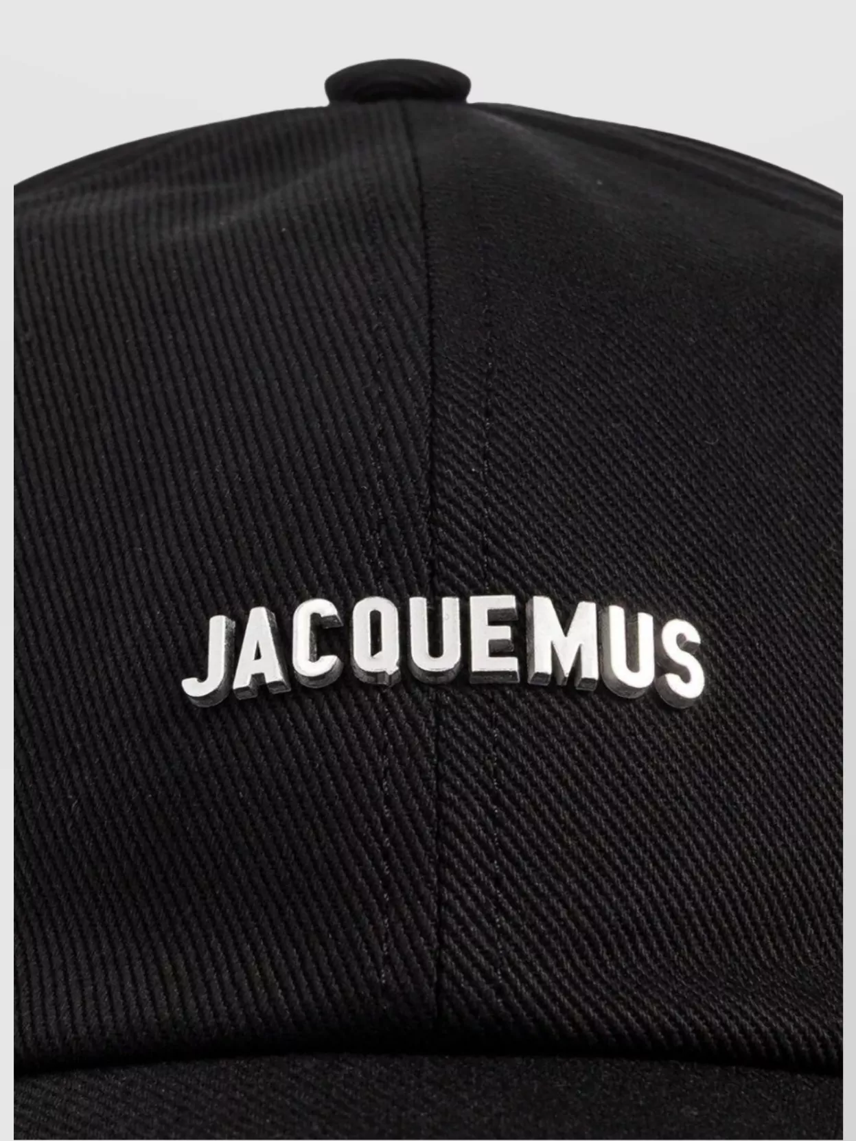 Jacquemus Gadjo Cap Curved Brim