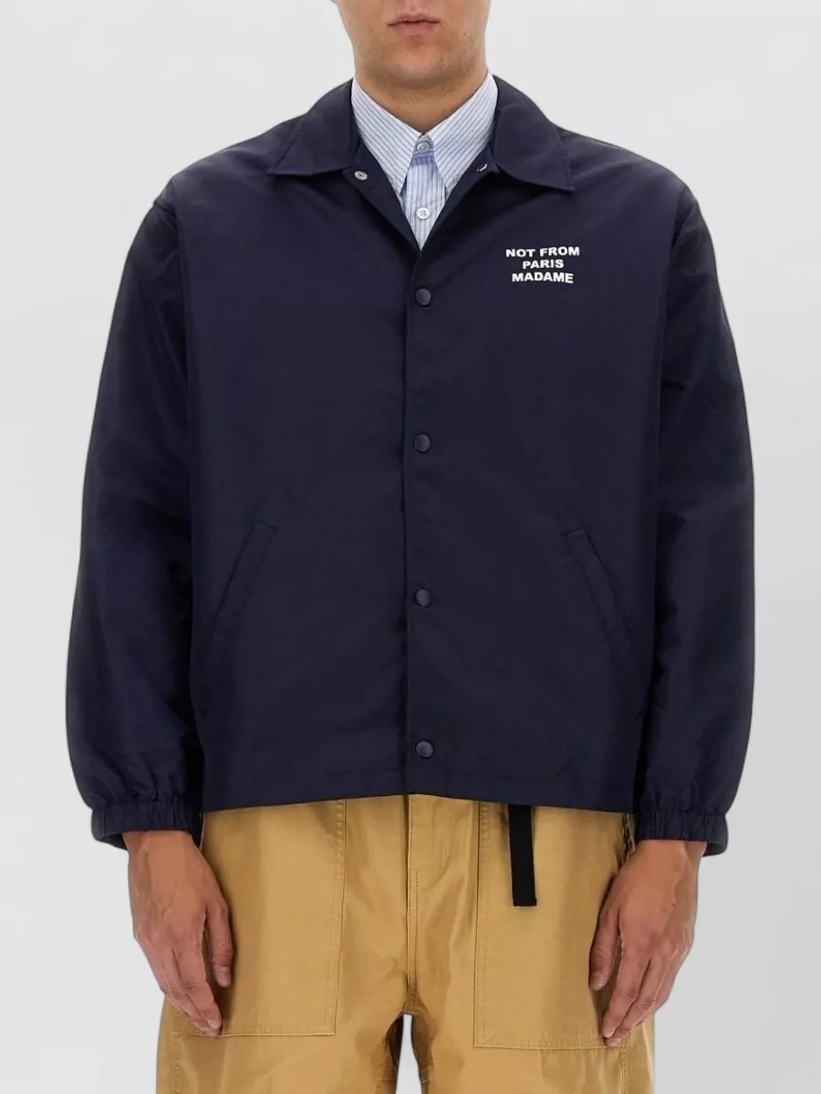 Drôle De Monsieur single breasted coat