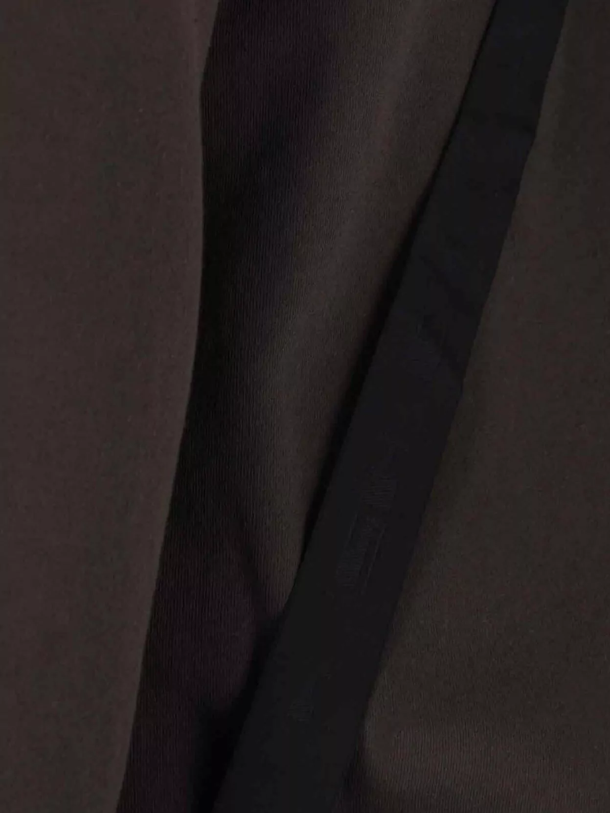 Rick Owens Drkshdw Hooded Sweatshirt With Front Pockets And Ribbed Cuffs