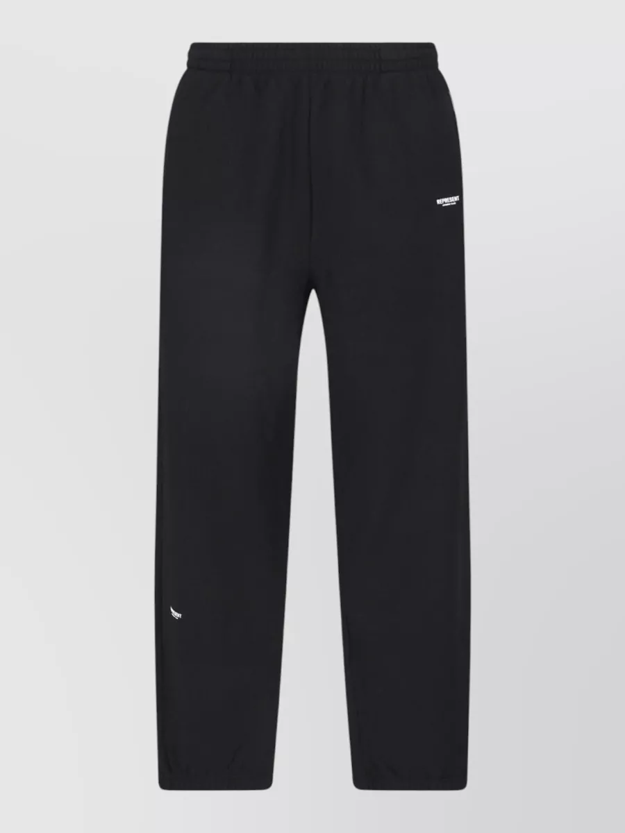 Represent cotton wide-leg sweatpants