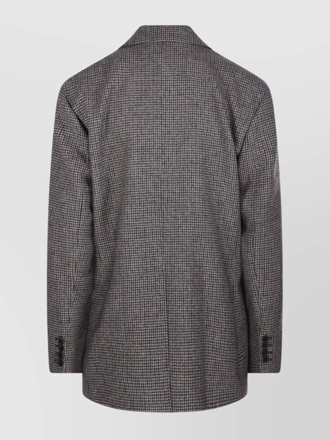 P.a.r.o.s.h Checked Pattern Front Pockets Long Sleeves In Metallic