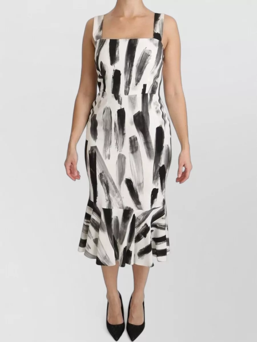 Dolce&Gabbana printed midi dress