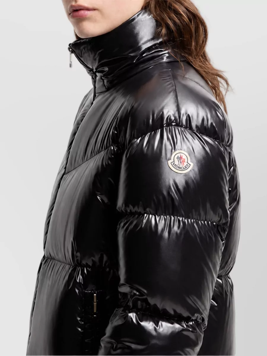 Moncler Long Hooded Down Coat
