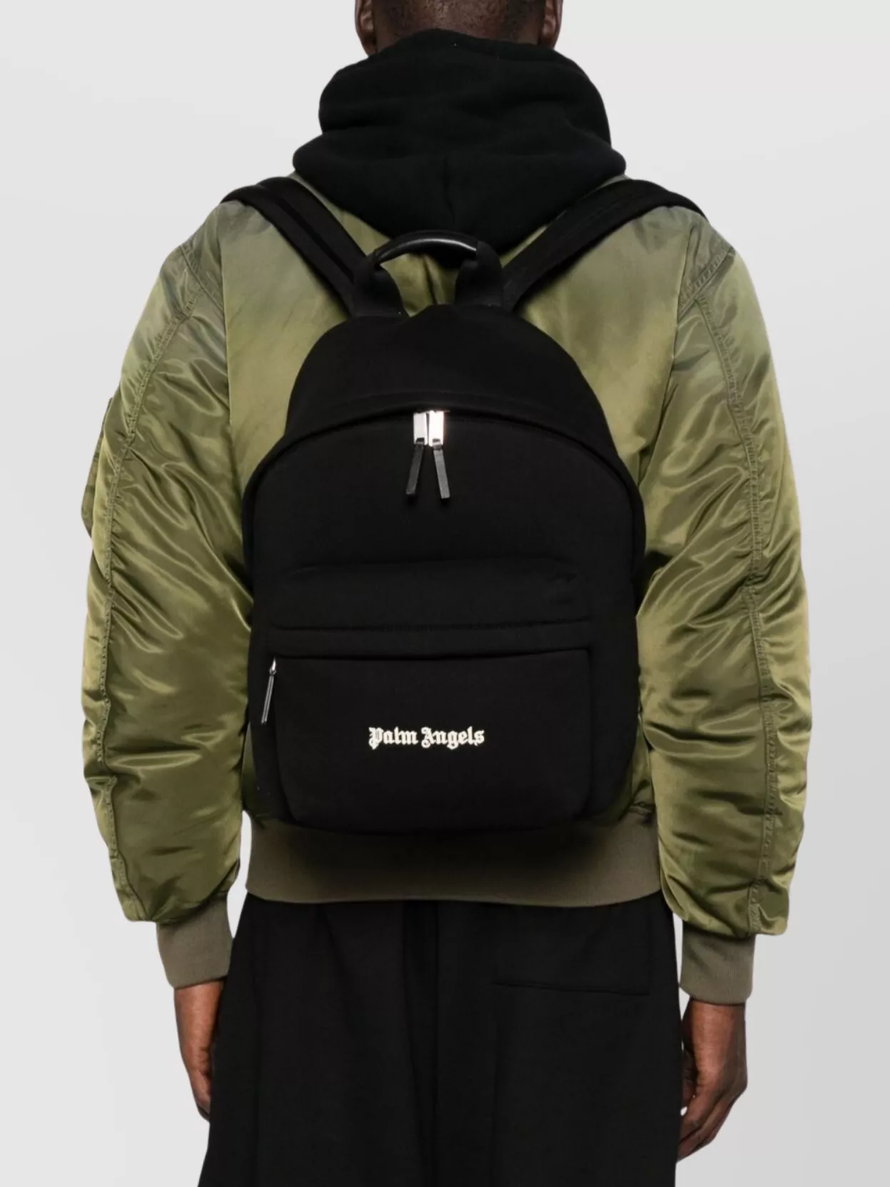 Palm Angels Versatile Backpack Featuring Adjustable Elements