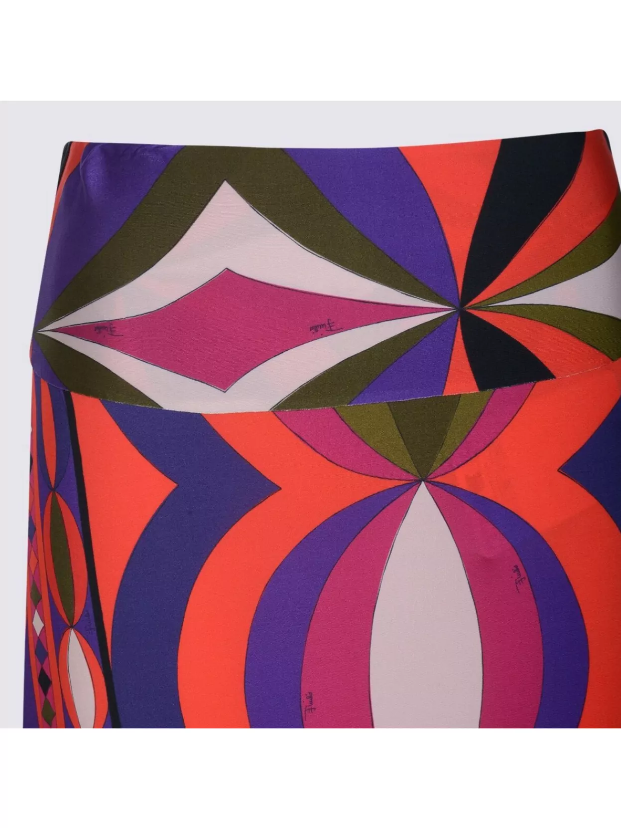 Pucci Midi And Maxi Skirt With Geometric Design