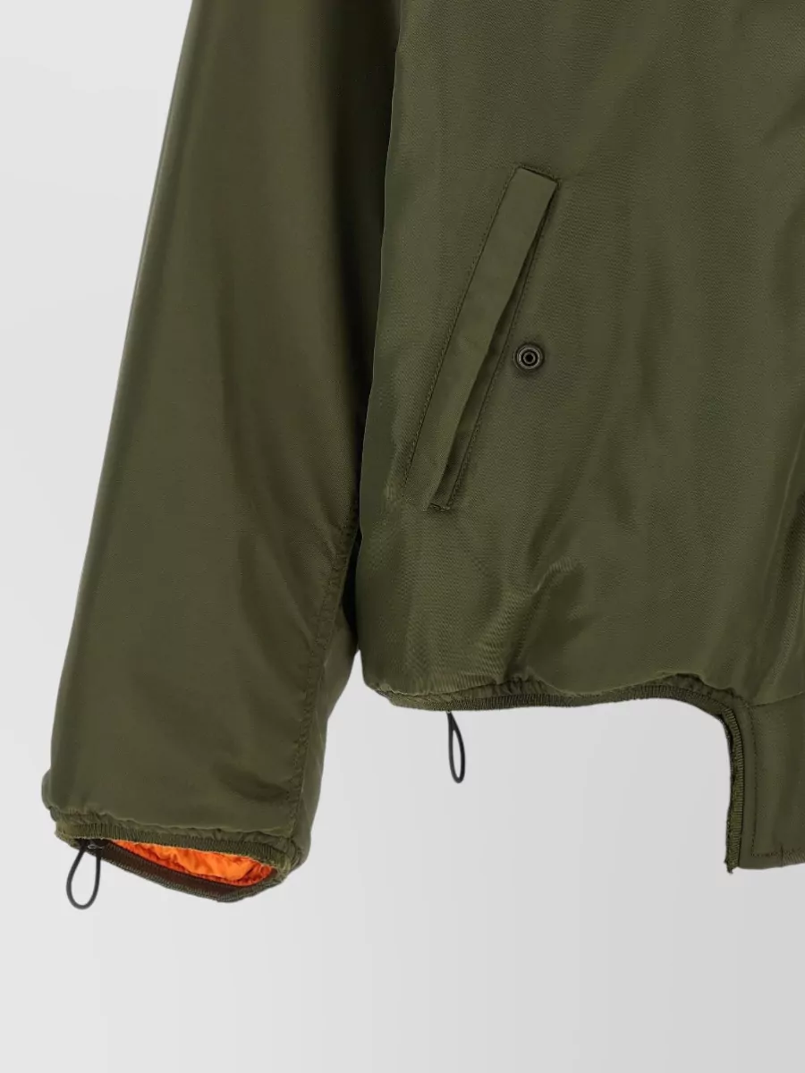 Mm6 Maison Margiela Asymmetric Hem Oversized Jacket
