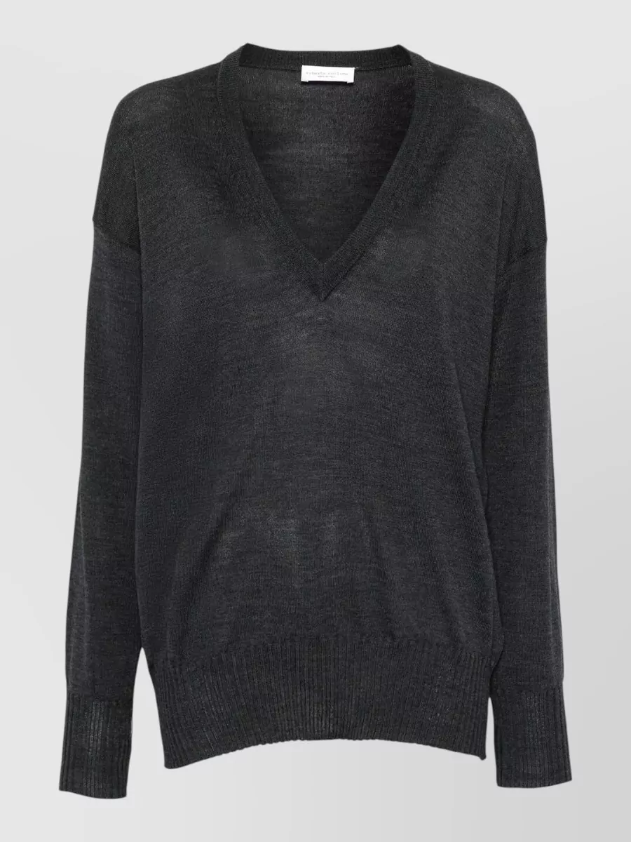 Roberto Collina merino wool sweatshirt
