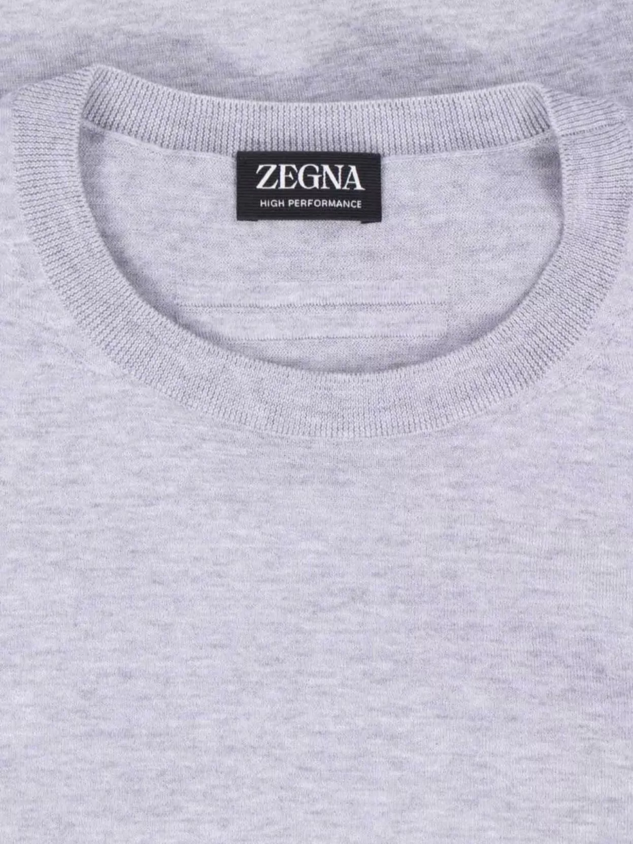 Zegna Timeless Crewneck Sweater With Ribbed Details