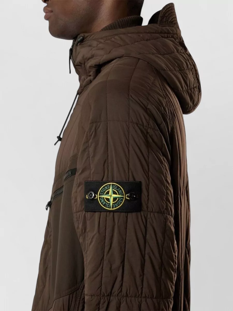 Stone Island Quilted Hooded Puffer Jacket