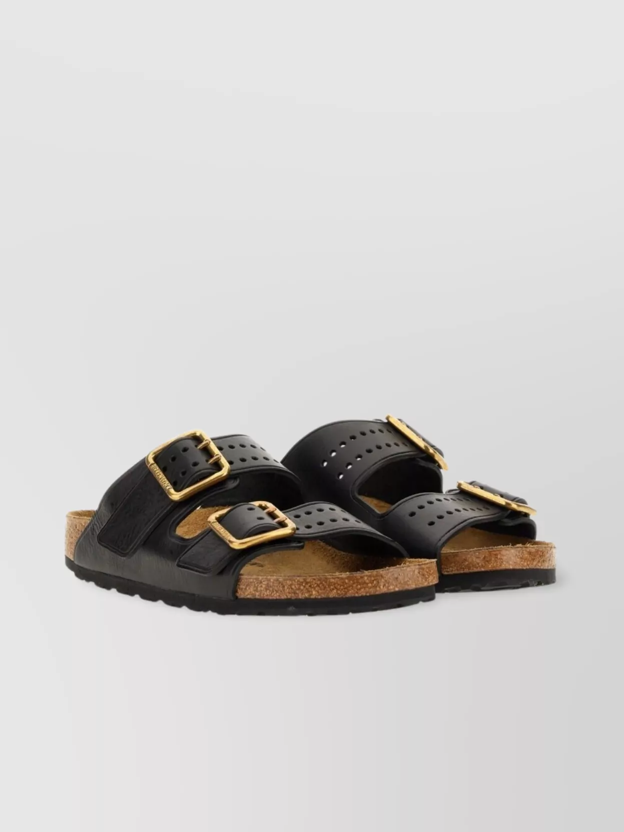 Birkenstock Flat Sole Narrow Fit Open Toe Perforated Sandal