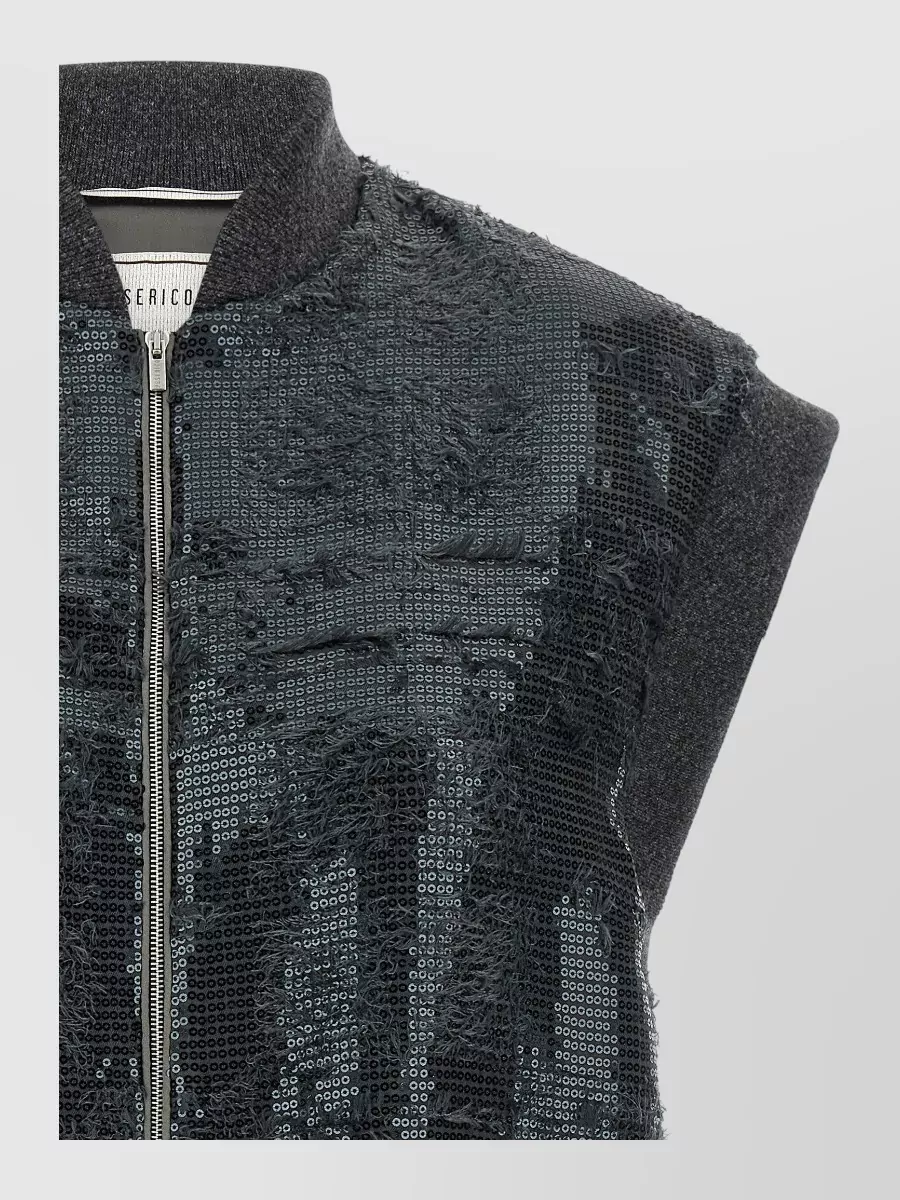 Peserico Sequin Sleeveless Vest