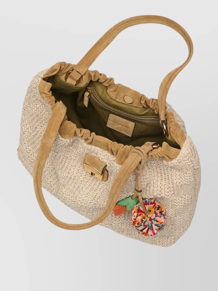 Marc Jacobs The Tote Bag Raffia Tote Bag